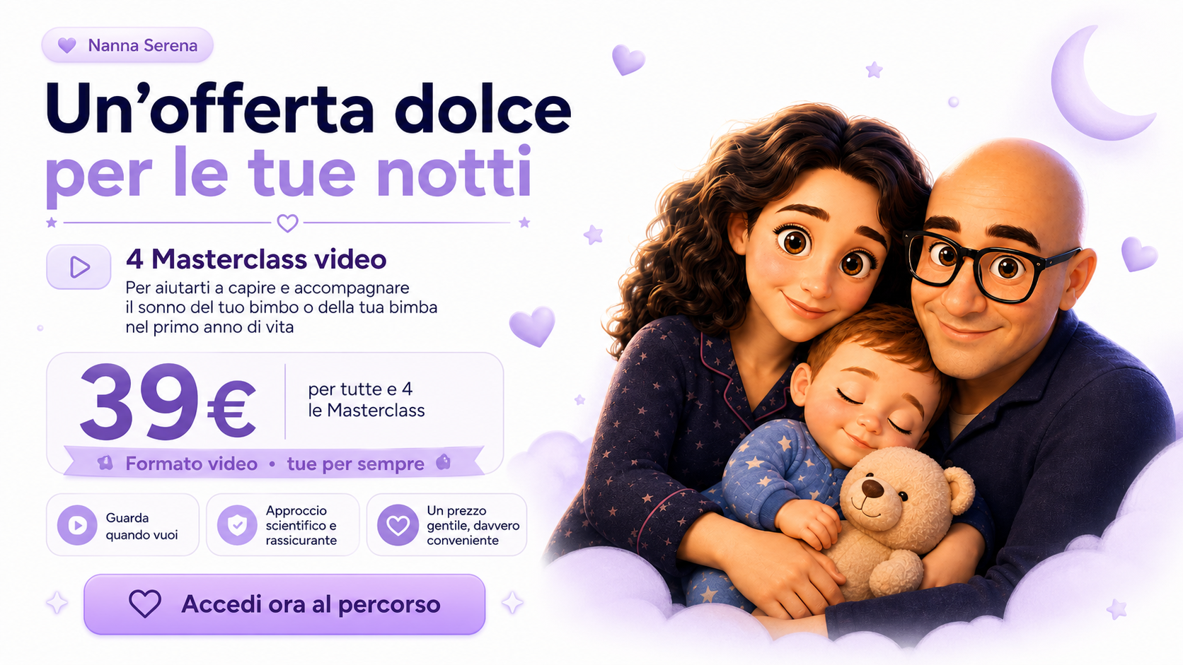 Pricing — Il Percorso Nanna Serena