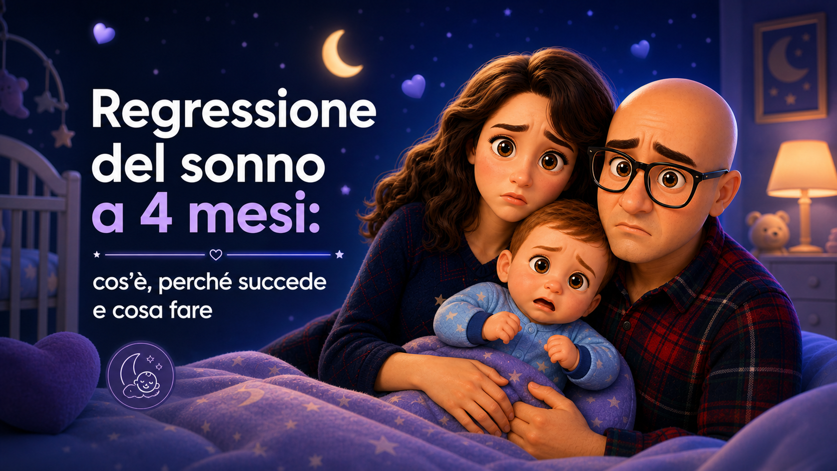 Regressione del sonno a 4 mesi: cosè, perché succede e cosa fare